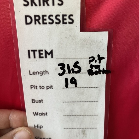 Nine West Dress Women Large Mini Faux Wrap Satin Sleeveless Hot Pink Size Large - Picture 11 of 11